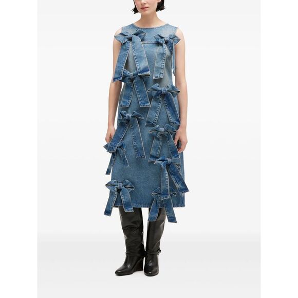 Ganni Blue Dresses - Day Dresses Women - Picture 4 of 4